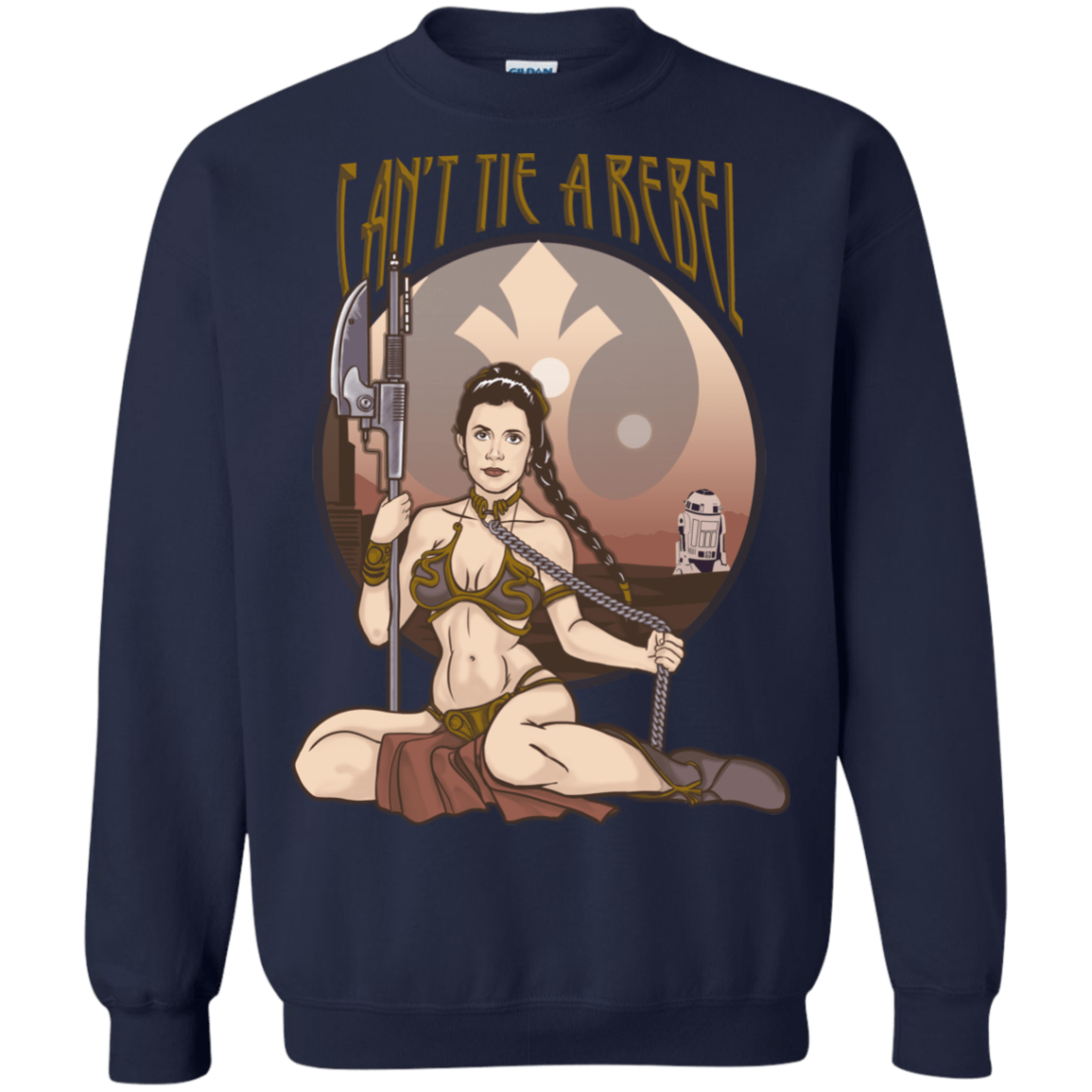 Sweatshirts Navy / Small Can't Tie a Rebel Crewneck Sweatshirt