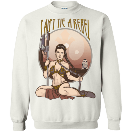 Sweatshirts White / Small Can't Tie a Rebel Crewneck Sweatshirt