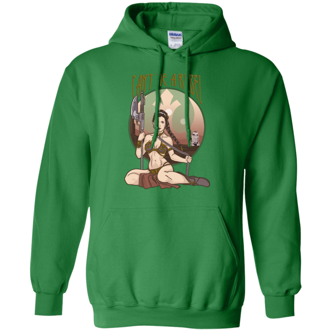 Sweatshirts Irish Green / Small Can't Tie a Rebel Pullover Hoodie
