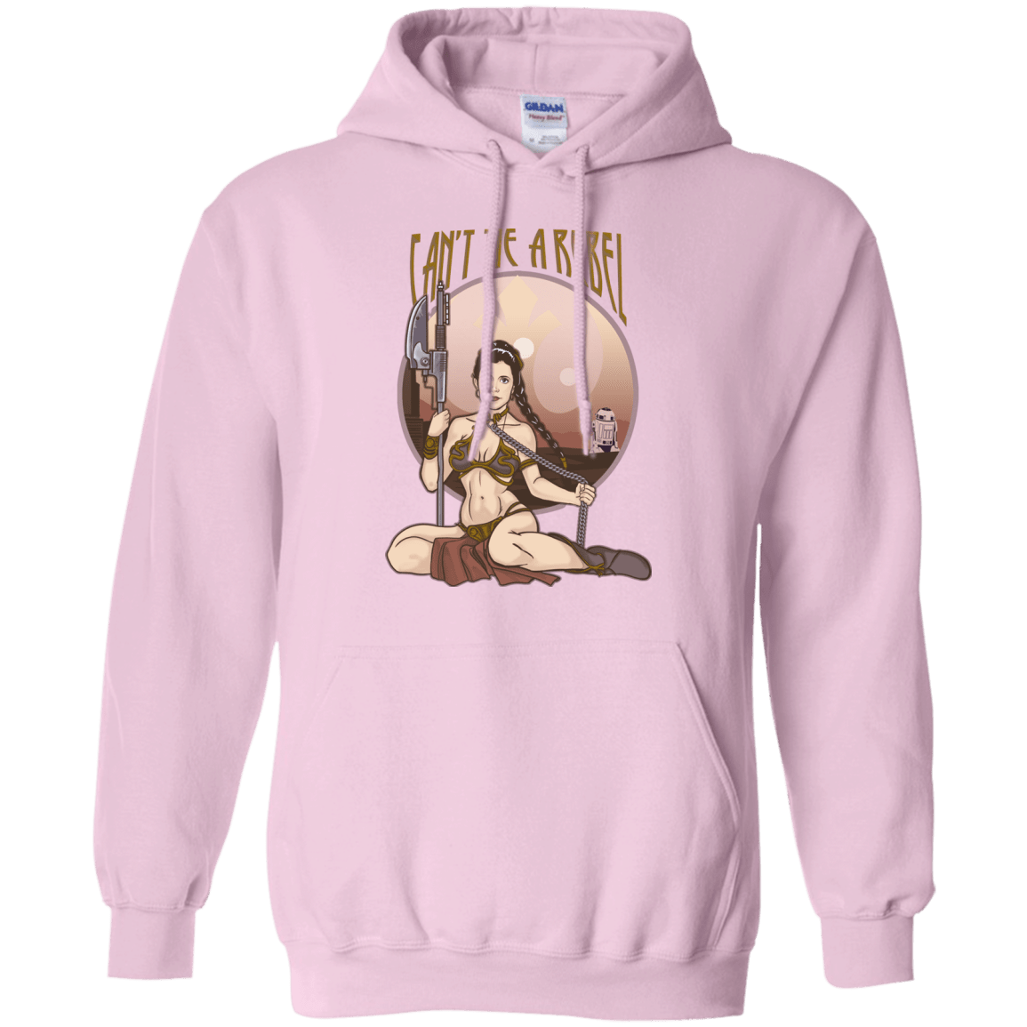 Sweatshirts Light Pink / Small Can't Tie a Rebel Pullover Hoodie