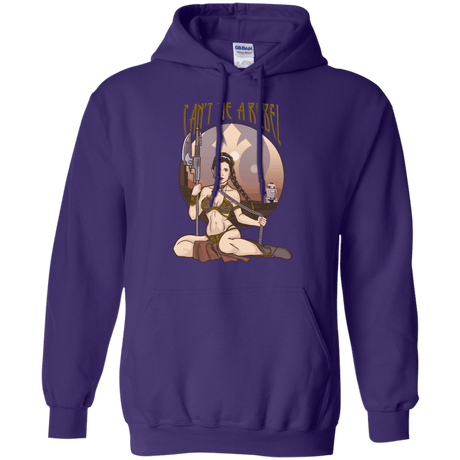 Sweatshirts Purple / Small Can't Tie a Rebel Pullover Hoodie