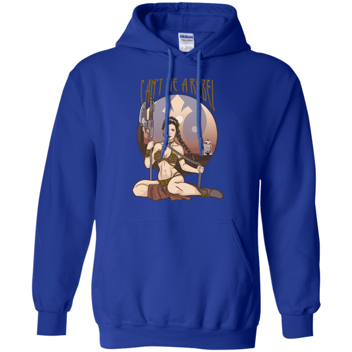 Sweatshirts Royal / Small Can't Tie a Rebel Pullover Hoodie