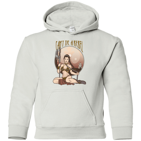 Sweatshirts White / YS Can't Tie a Rebel Youth Hoodie
