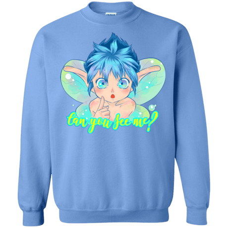 Sweatshirts Carolina Blue / Small Can you see me Crewneck Sweatshirt