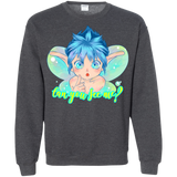 Sweatshirts Dark Heather / Small Can you see me Crewneck Sweatshirt