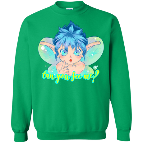 Sweatshirts Irish Green / Small Can you see me Crewneck Sweatshirt