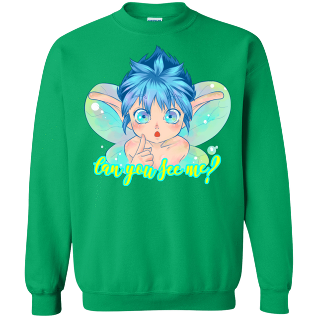 Sweatshirts Irish Green / Small Can you see me Crewneck Sweatshirt