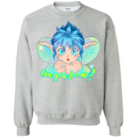 Sweatshirts Sport Grey / Small Can you see me Crewneck Sweatshirt