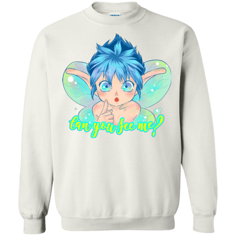 Sweatshirts White / Small Can you see me Crewneck Sweatshirt