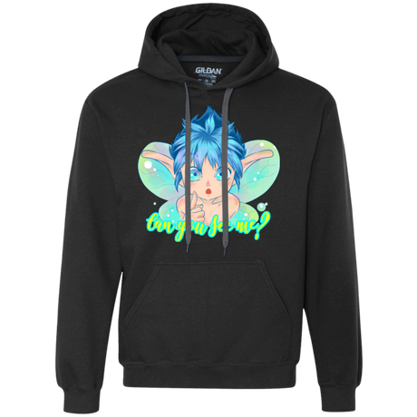 Sweatshirts Black / Small Can you see me Premium Fleece Hoodie