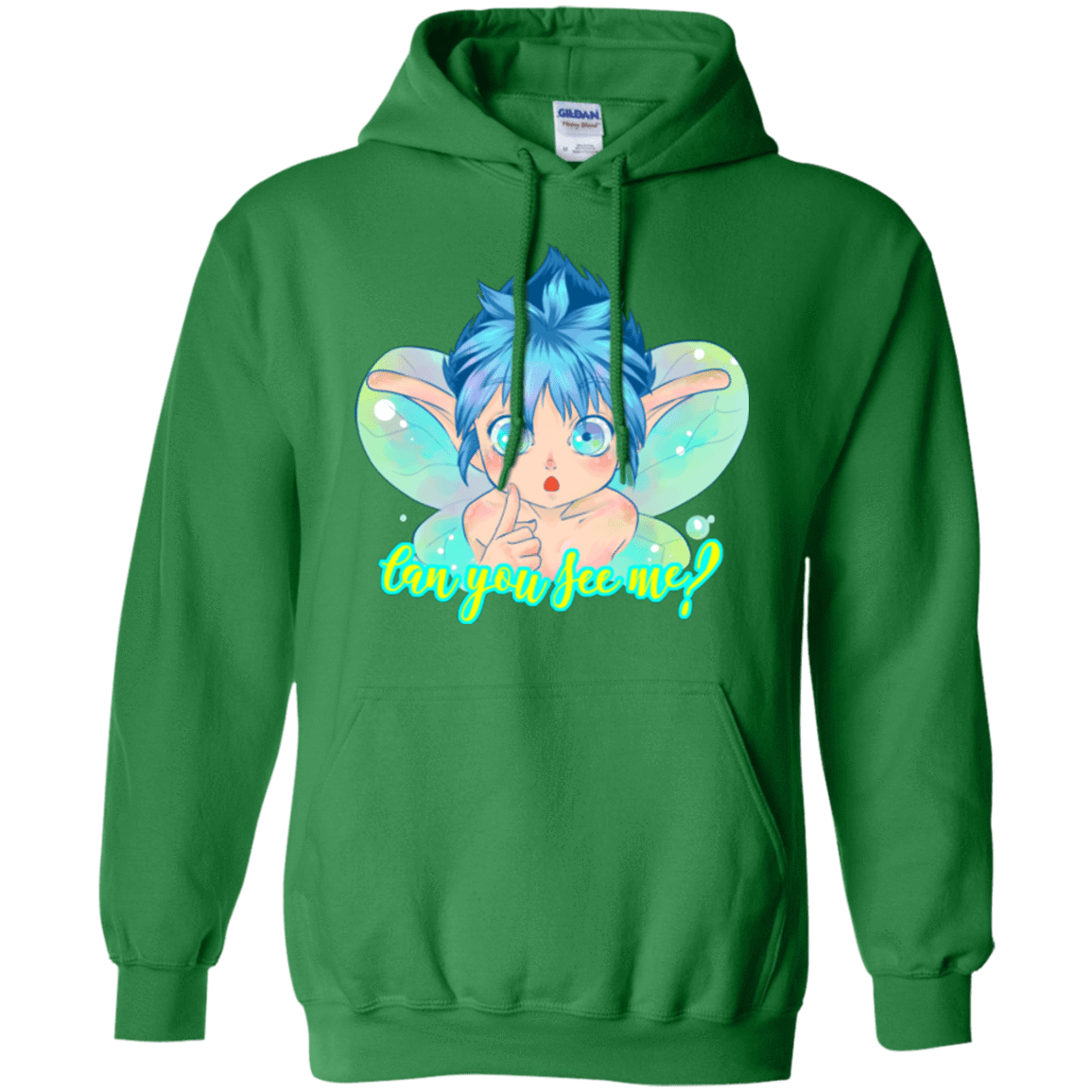 Sweatshirts Irish Green / Small Can you see me Pullover Hoodie