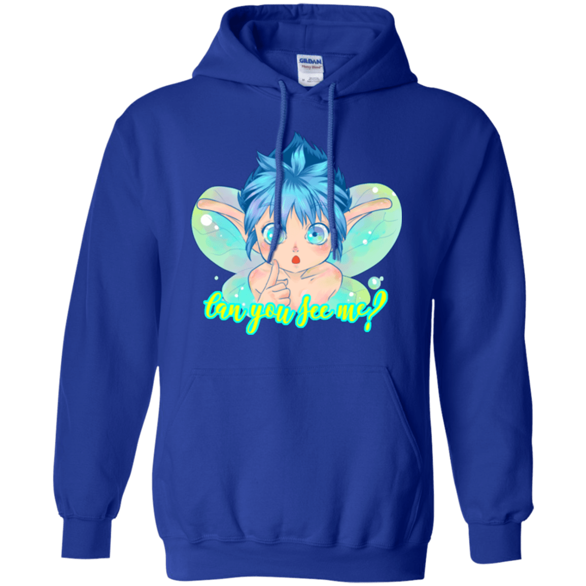 Sweatshirts Royal / Small Can you see me Pullover Hoodie