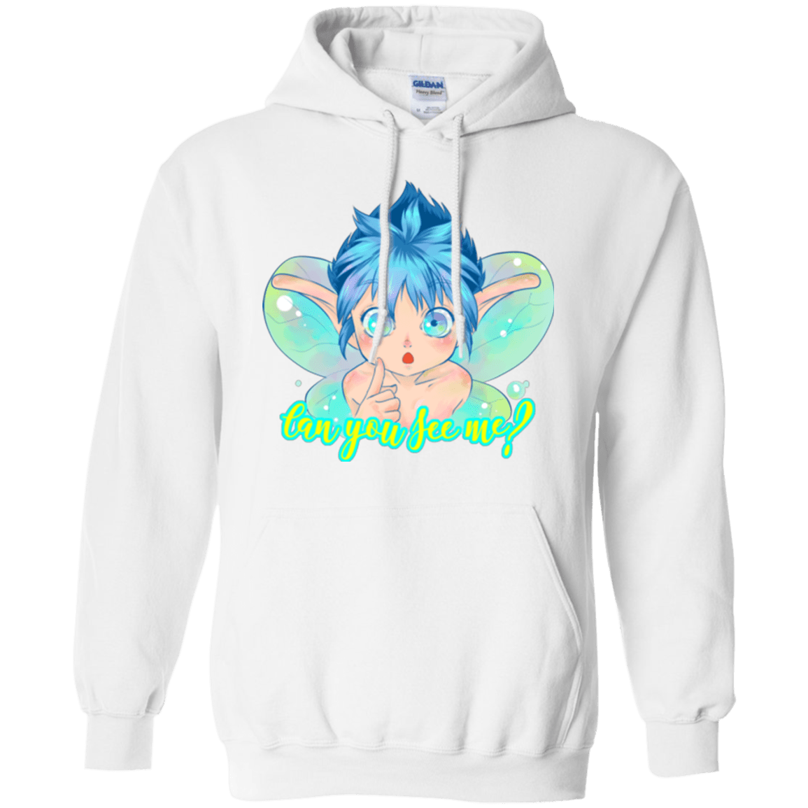 Sweatshirts White / Small Can you see me Pullover Hoodie