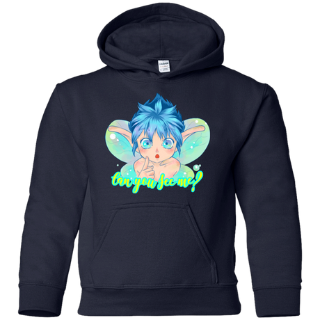 Sweatshirts Navy / YS Can you see me Youth Hoodie