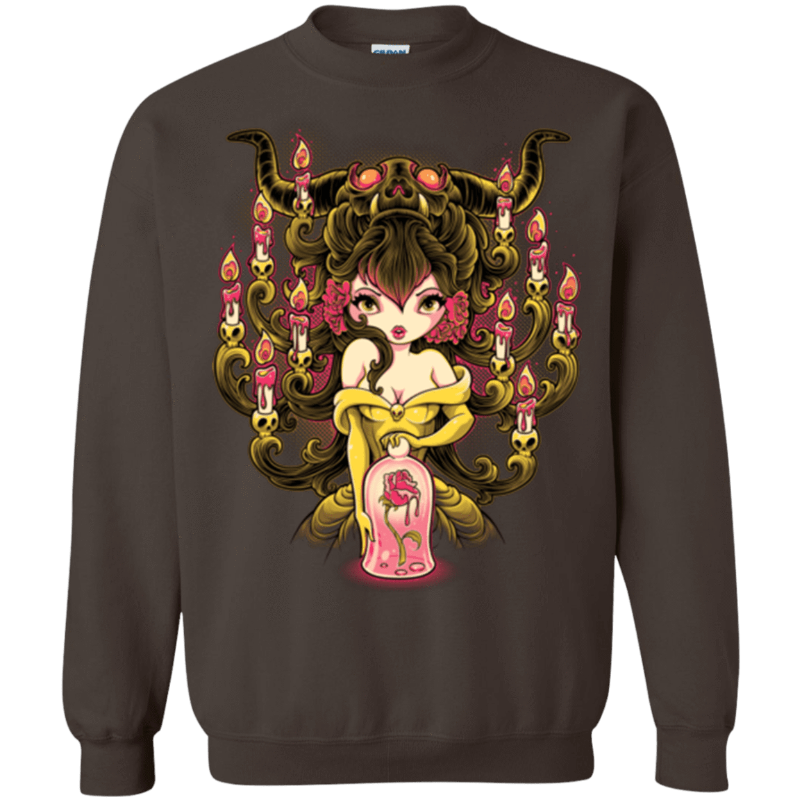 Sweatshirts Dark Chocolate / Small Candelabra Crewneck Sweatshirt