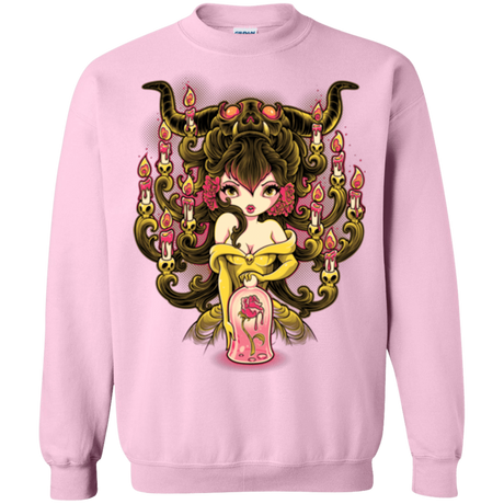 Sweatshirts Light Pink / Small Candelabra Crewneck Sweatshirt