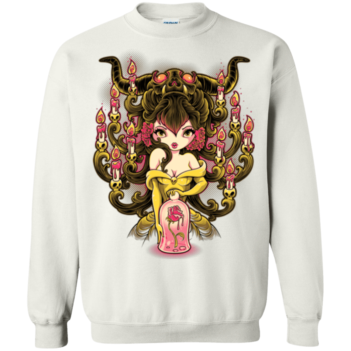 Sweatshirts White / Small Candelabra Crewneck Sweatshirt