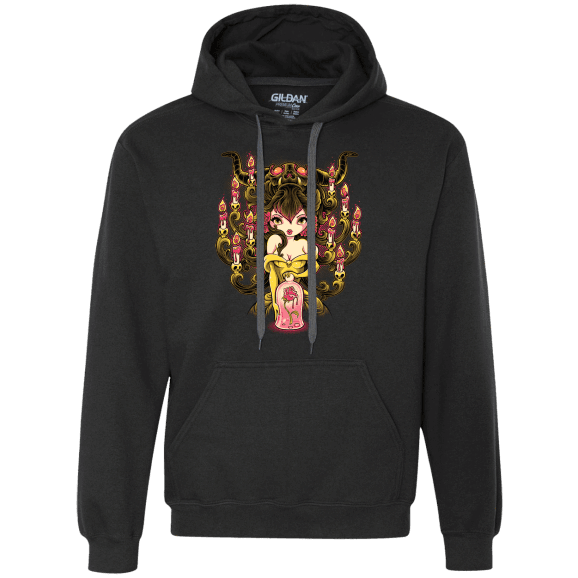 Sweatshirts Black / Small Candelabra Premium Fleece Hoodie