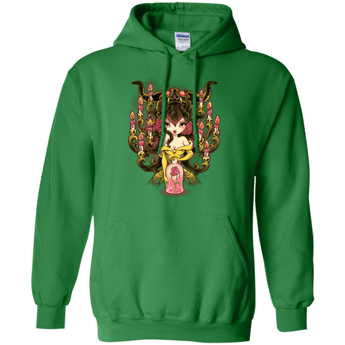 Sweatshirts Irish Green / Small Candelabra Pullover Hoodie