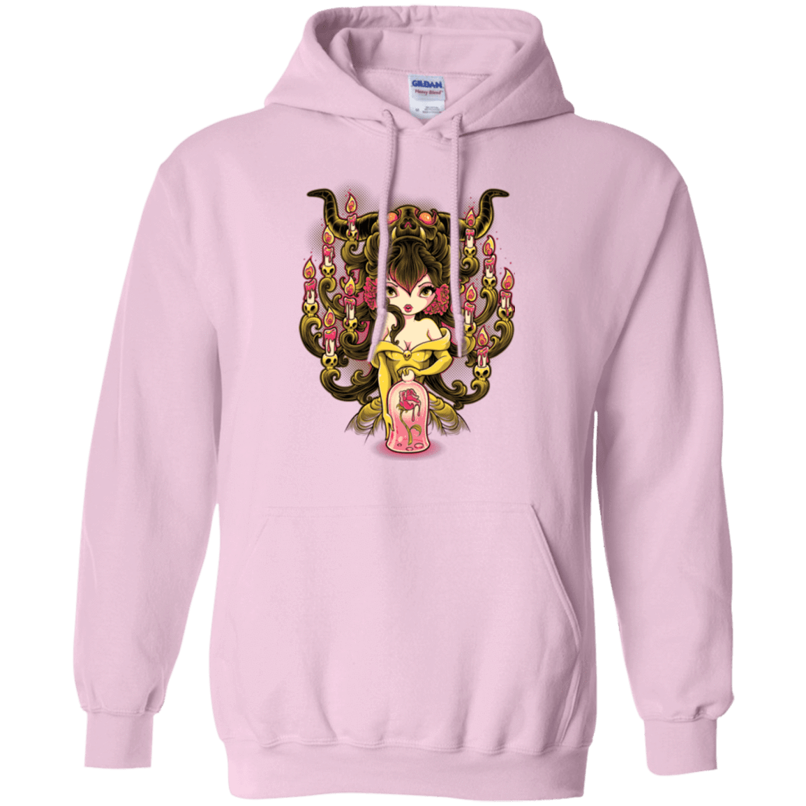 Sweatshirts Light Pink / Small Candelabra Pullover Hoodie