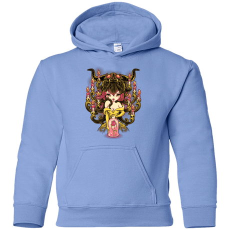 Sweatshirts Carolina Blue / YS Candelabra Youth Hoodie