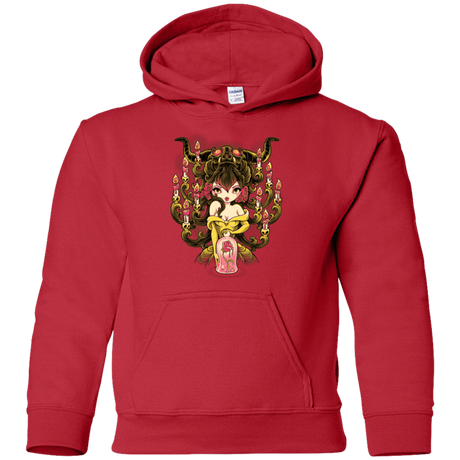 Sweatshirts Red / YS Candelabra Youth Hoodie
