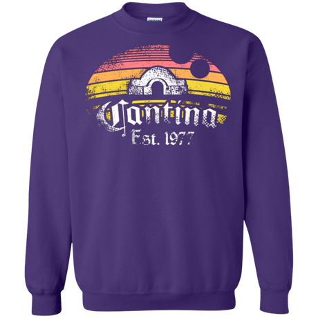 Sweatshirts Purple / Small Cantina Crewneck Sweatshirt