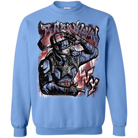 Sweatshirts Carolina Blue / Small Cap Brooklyn Crewneck Sweatshirt