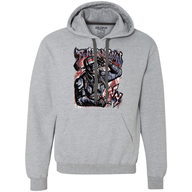 Sweatshirts Sport Grey / Small Cap Brooklyn Premium Fleece Hoodie