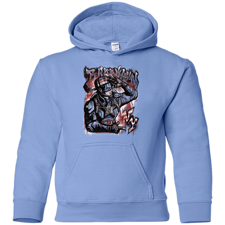 Sweatshirts Carolina Blue / YS Cap Brooklyn Youth Hoodie