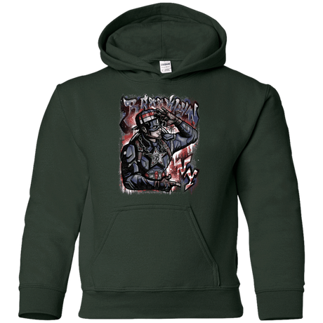 Sweatshirts Forest Green / YS Cap Brooklyn Youth Hoodie
