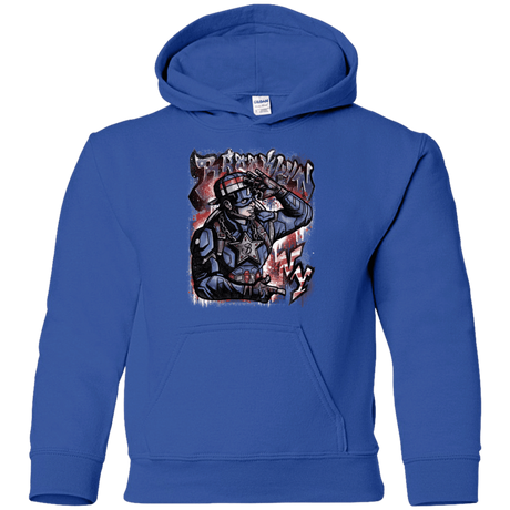 Sweatshirts Royal / YS Cap Brooklyn Youth Hoodie