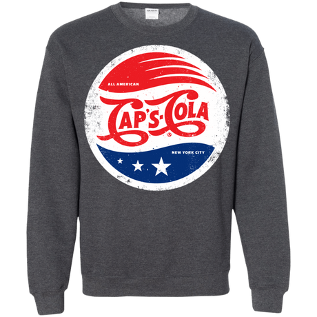 Sweatshirts Dark Heather / Small Caps Cola Crewneck Sweatshirt