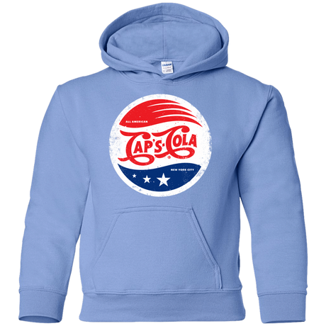 Sweatshirts Carolina Blue / YS Caps Cola Youth Hoodie