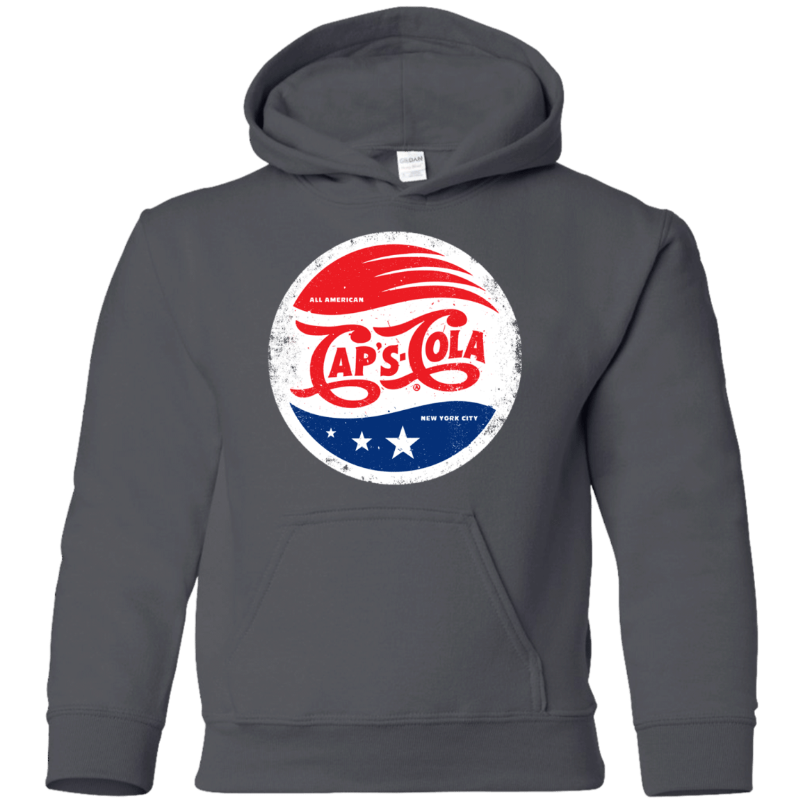 Sweatshirts Charcoal / YS Caps Cola Youth Hoodie