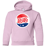 Sweatshirts Light Pink / YS Caps Cola Youth Hoodie