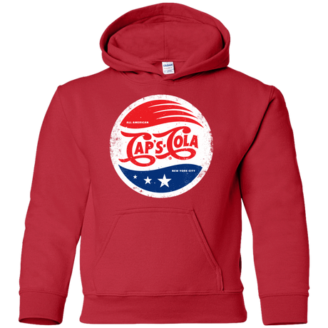 Sweatshirts Red / YS Caps Cola Youth Hoodie