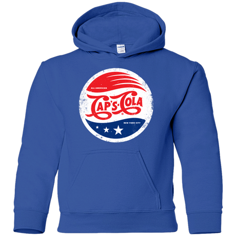 Sweatshirts Royal / YS Caps Cola Youth Hoodie