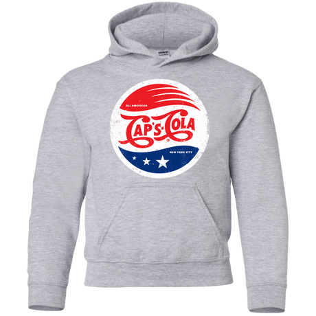 Sweatshirts Sport Grey / YS Caps Cola Youth Hoodie