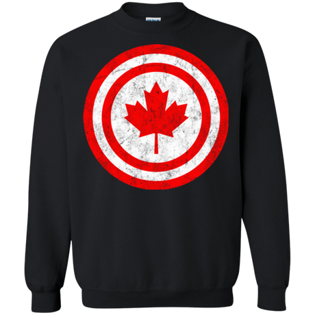Sweatshirts Black / Small Captain Canada Crewneck Sweatshirt