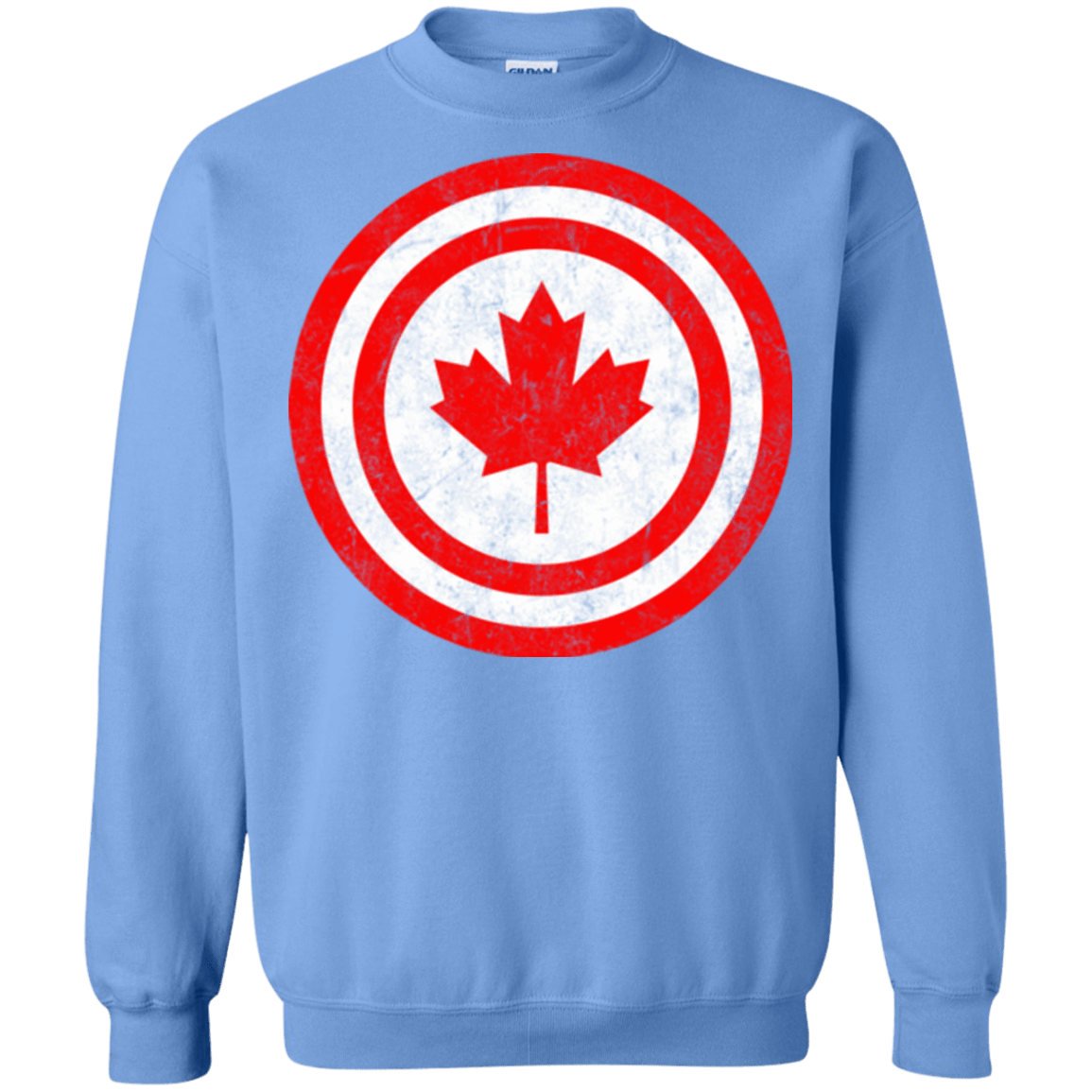 Sweatshirts Carolina Blue / Small Captain Canada Crewneck Sweatshirt