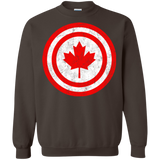Sweatshirts Dark Chocolate / Small Captain Canada Crewneck Sweatshirt