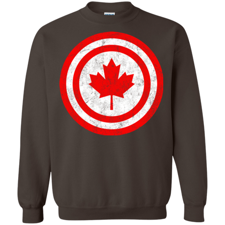 Sweatshirts Dark Chocolate / Small Captain Canada Crewneck Sweatshirt