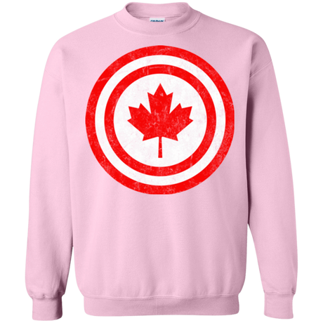 Sweatshirts Light Pink / Small Captain Canada Crewneck Sweatshirt