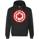 Sweatshirts Black / Small Captain Canada Premium Fleece Hoodie