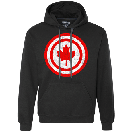 Sweatshirts Black / Small Captain Canada Premium Fleece Hoodie