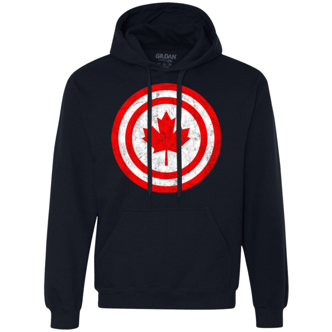 Sweatshirts Navy / Small Captain Canada Premium Fleece Hoodie
