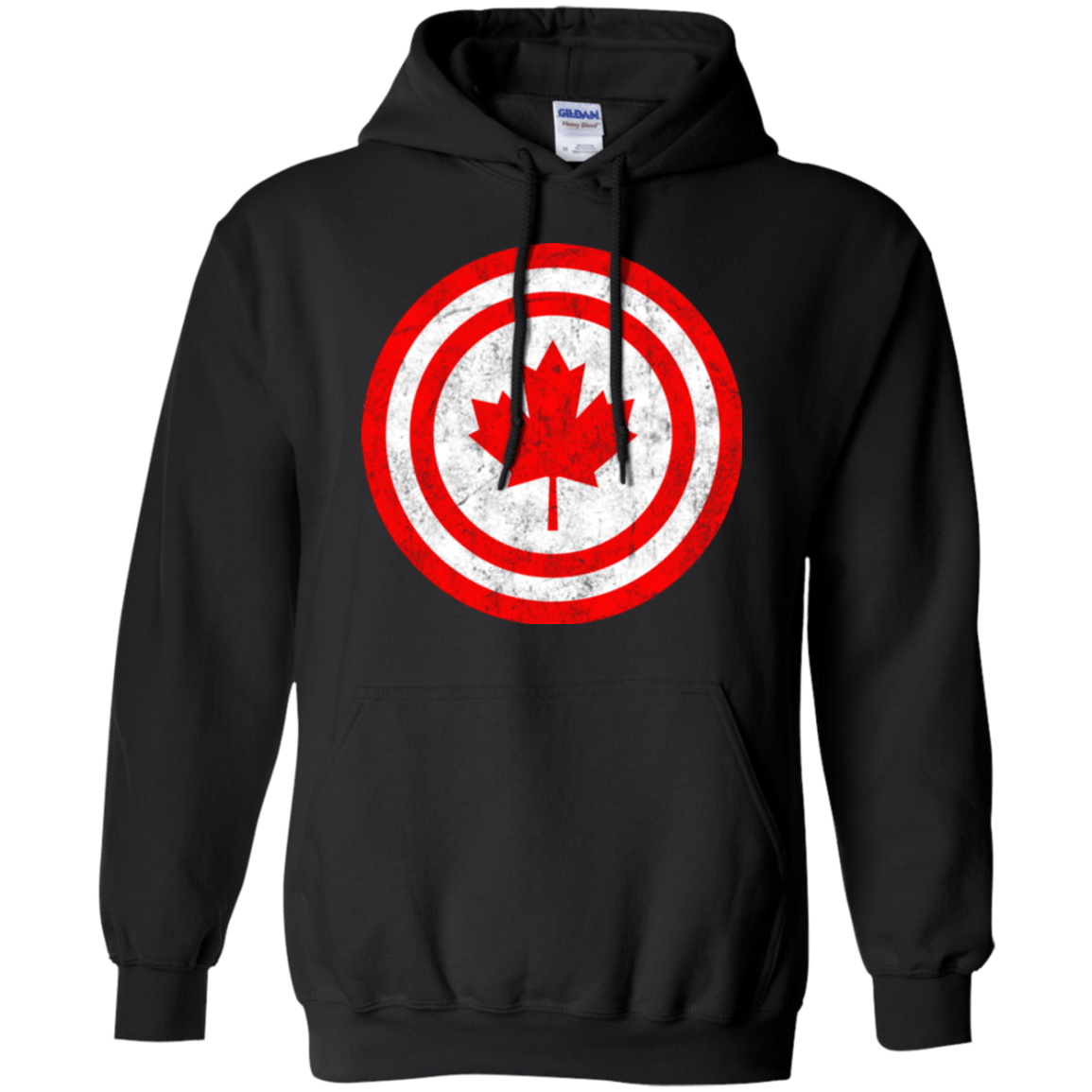 Sweatshirts Black / Small Captain Canada Pullover Hoodie