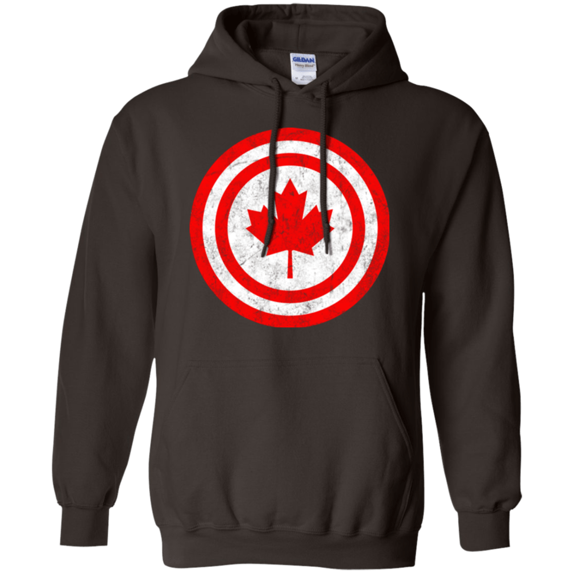 Sweatshirts Dark Chocolate / Small Captain Canada Pullover Hoodie