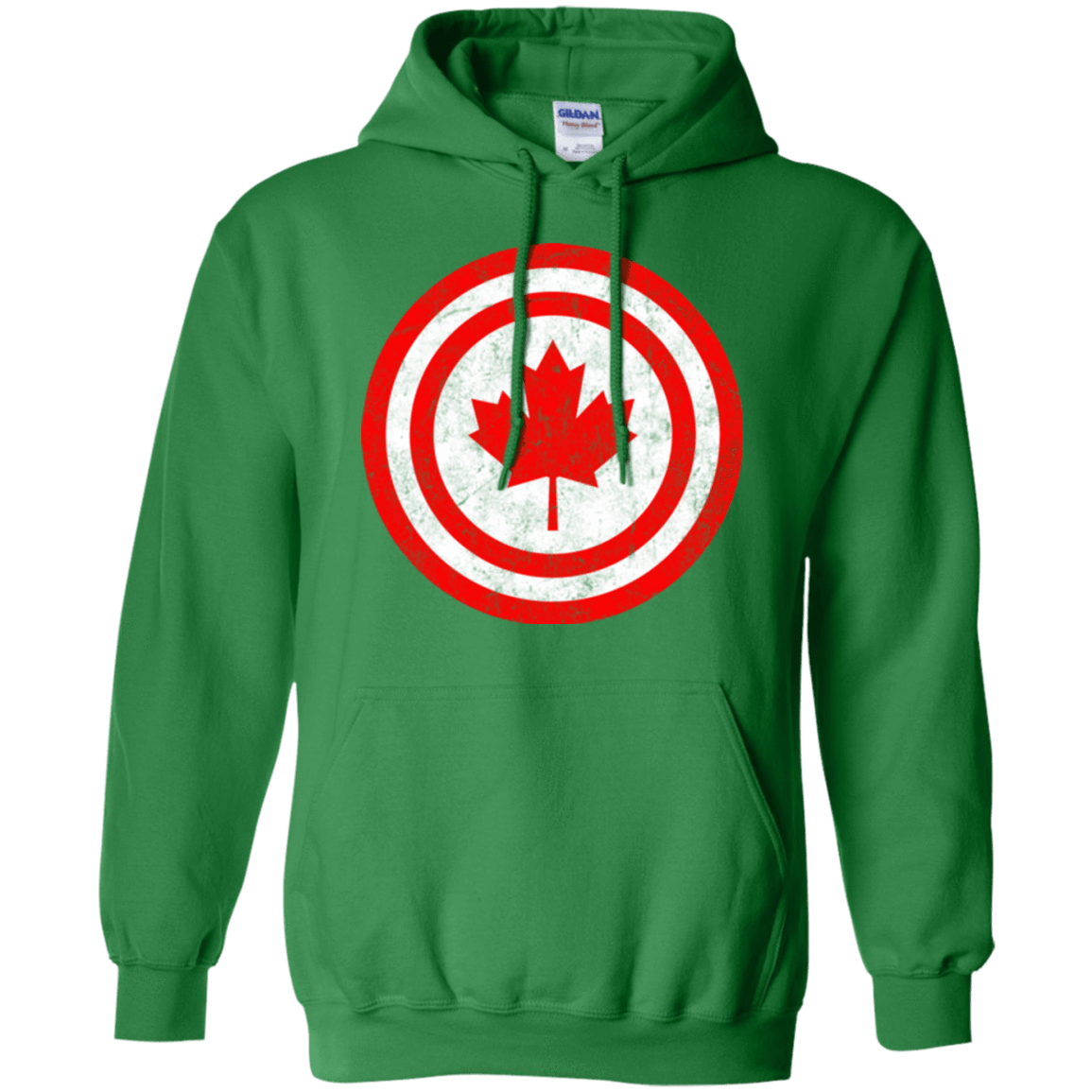 Sweatshirts Irish Green / Small Captain Canada Pullover Hoodie